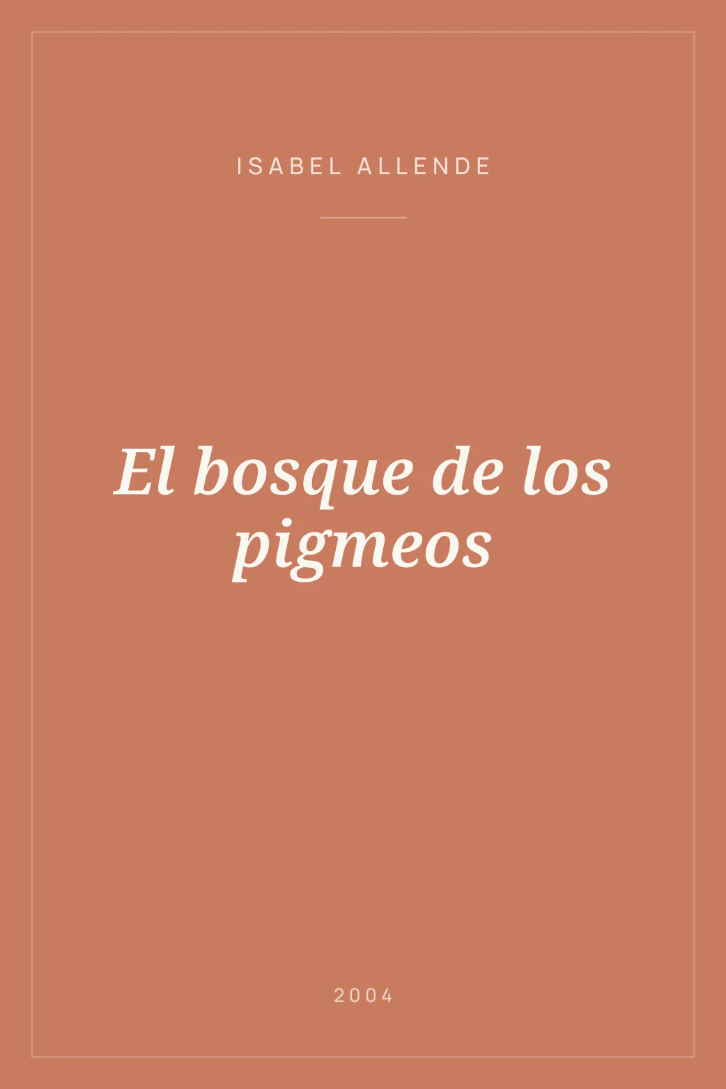 Portada de El bosque de los pigmeos