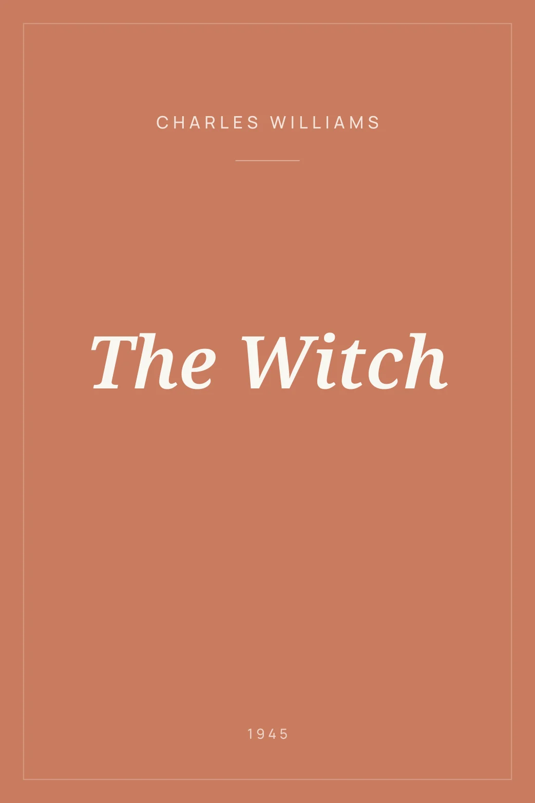 Portada de The Witch