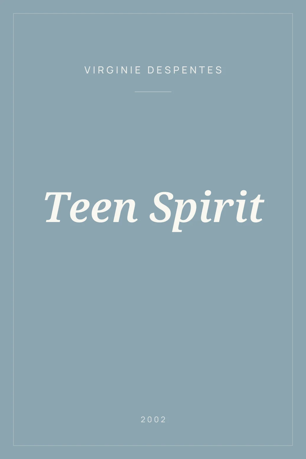 Portada de Teen Spirit