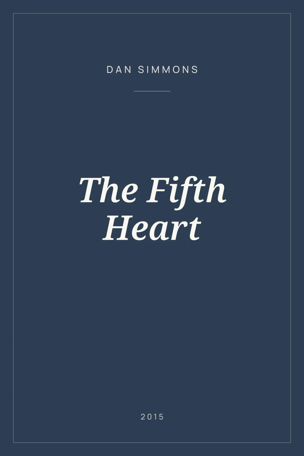 Portada de The Fifth Heart
