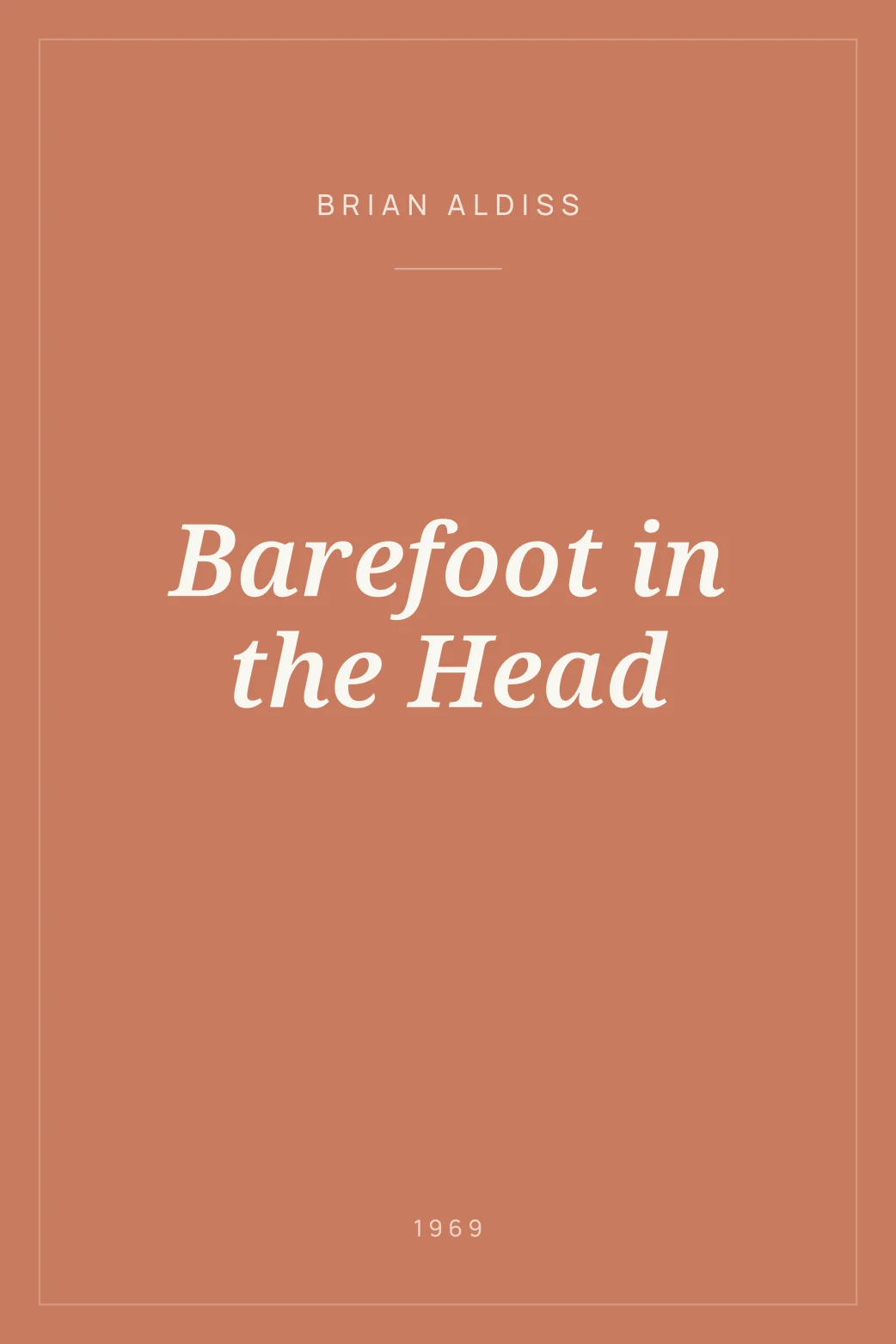 Portada de Barefoot in the Head