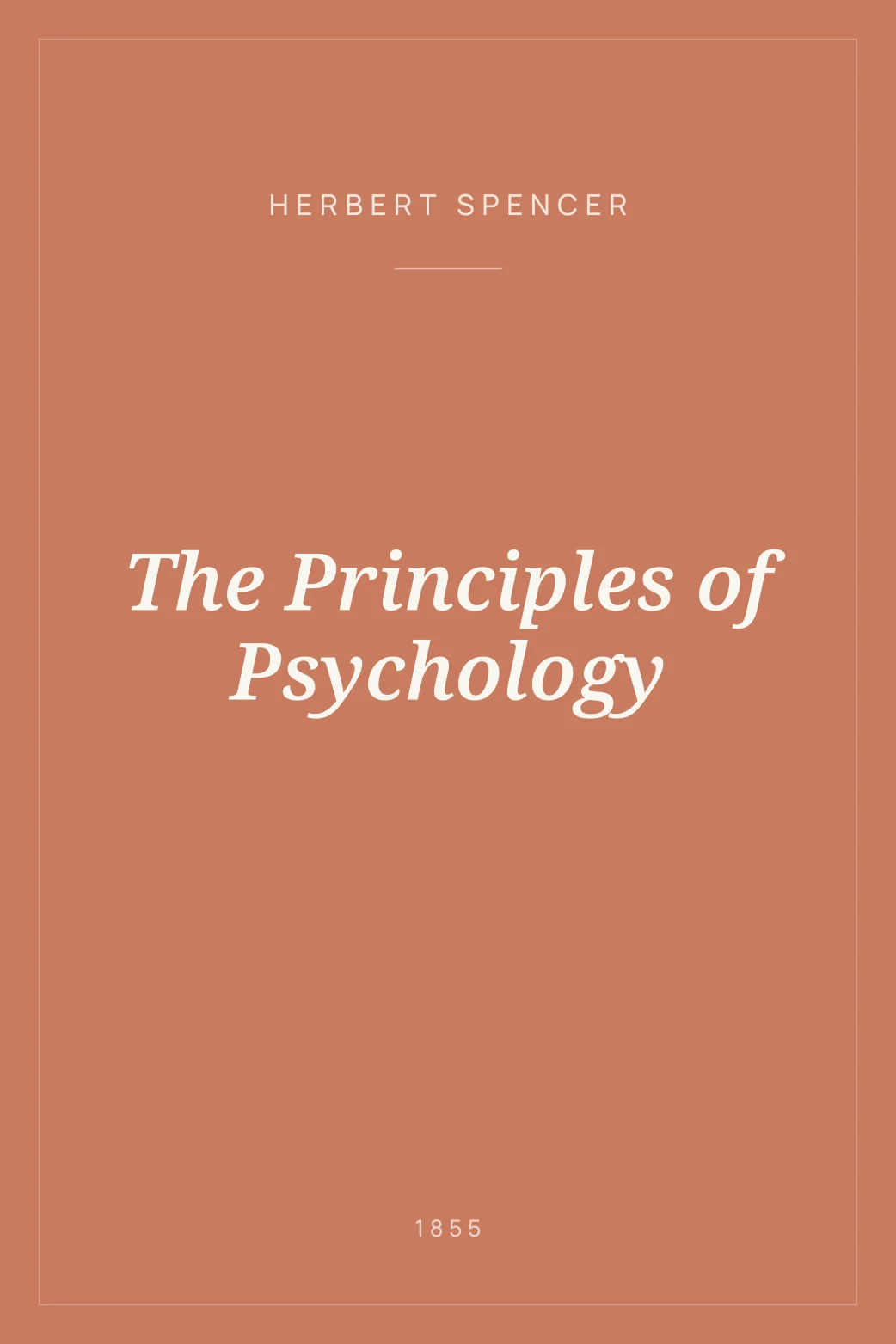 Portada de The Principles of Psychology