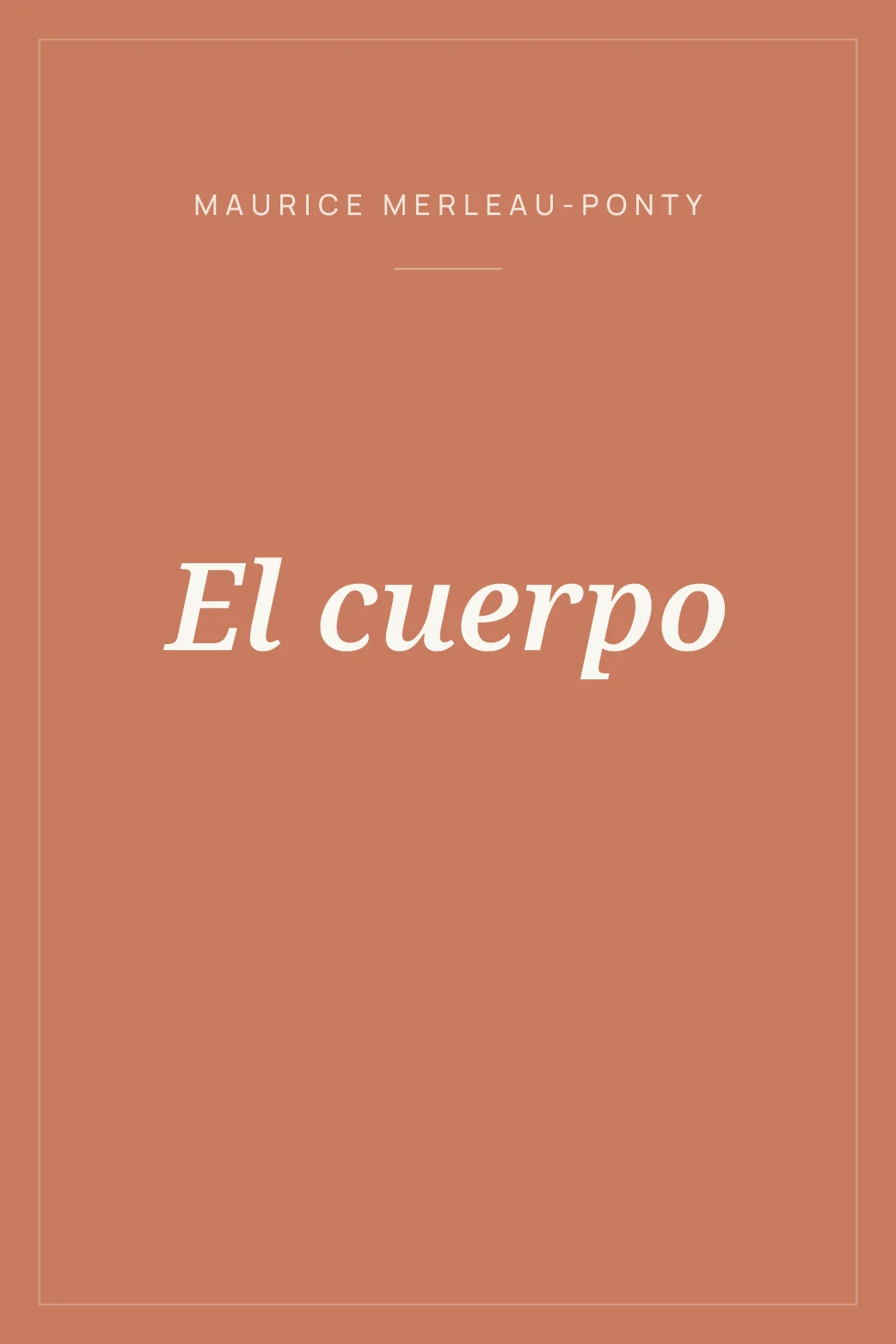 Portada de El cuerpo