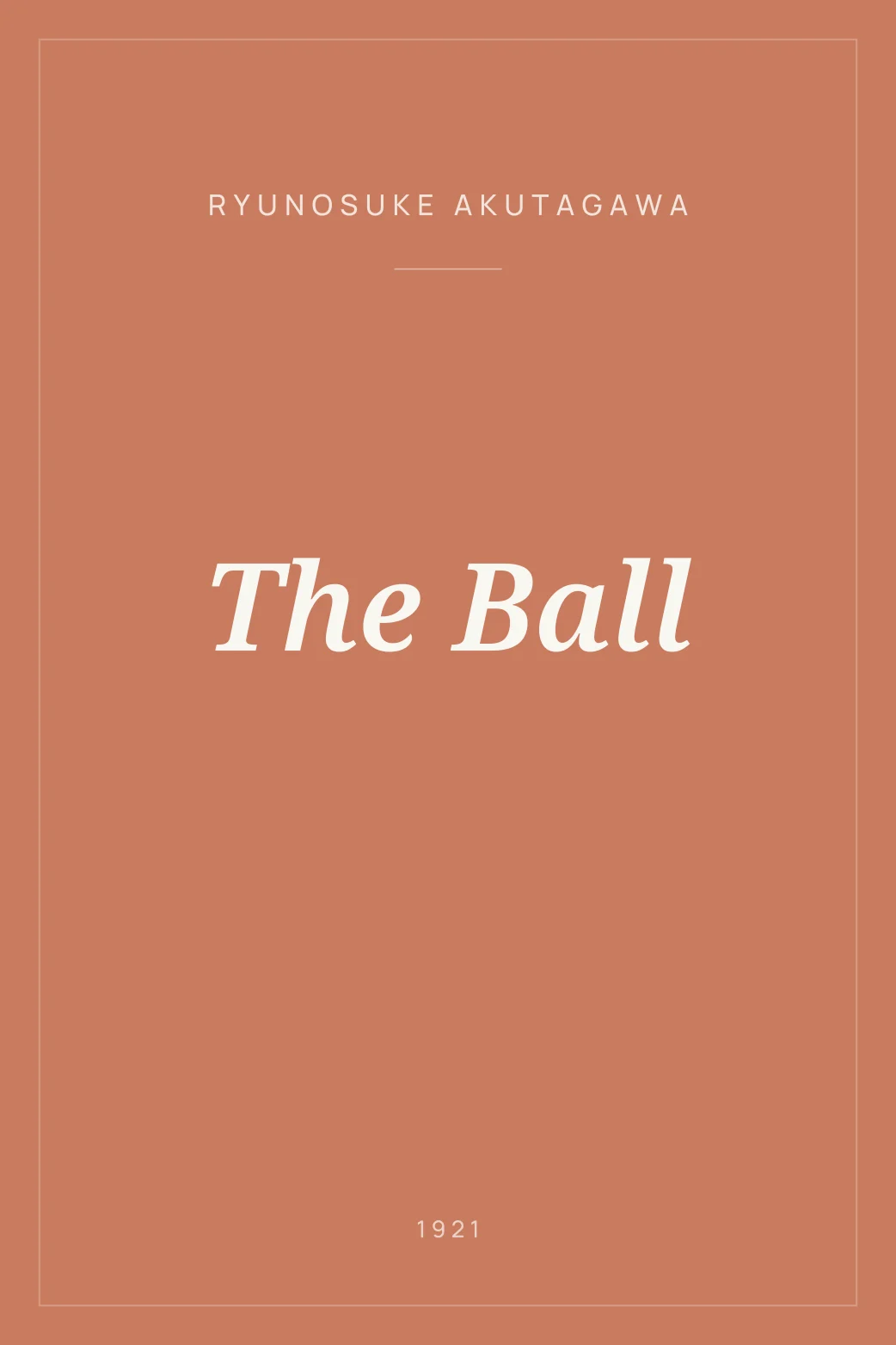 Portada de The Ball