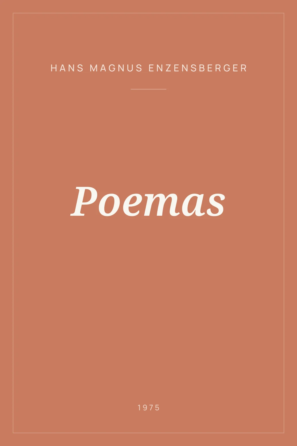 Portada de Poemas