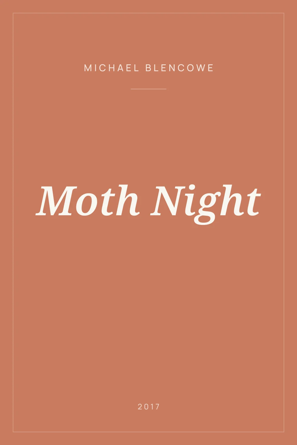 Portada de Moth Night