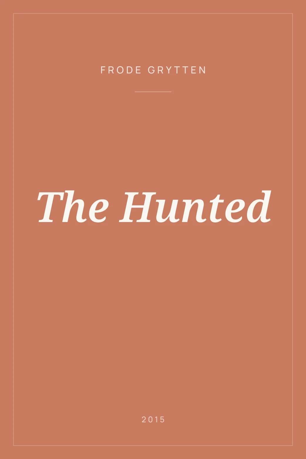 Portada de The Hunted