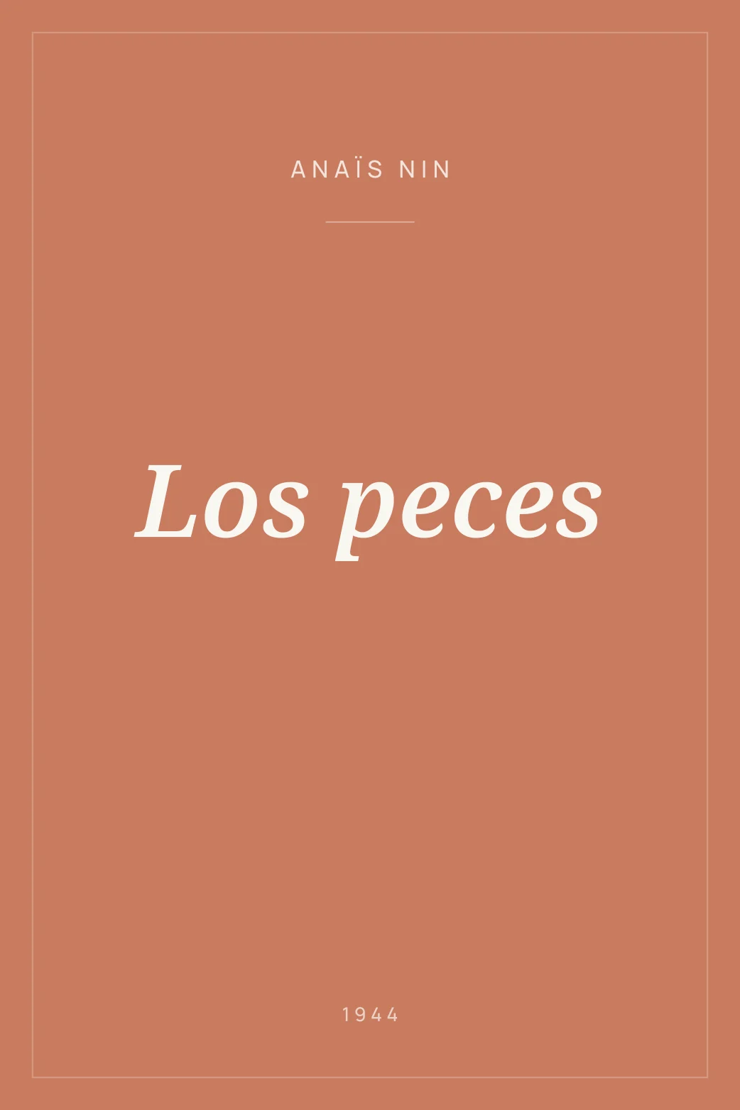 Portada de Los peces