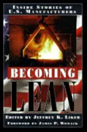 Portada de Becoming Lean: Inside Stories of U.S. Manufacturers