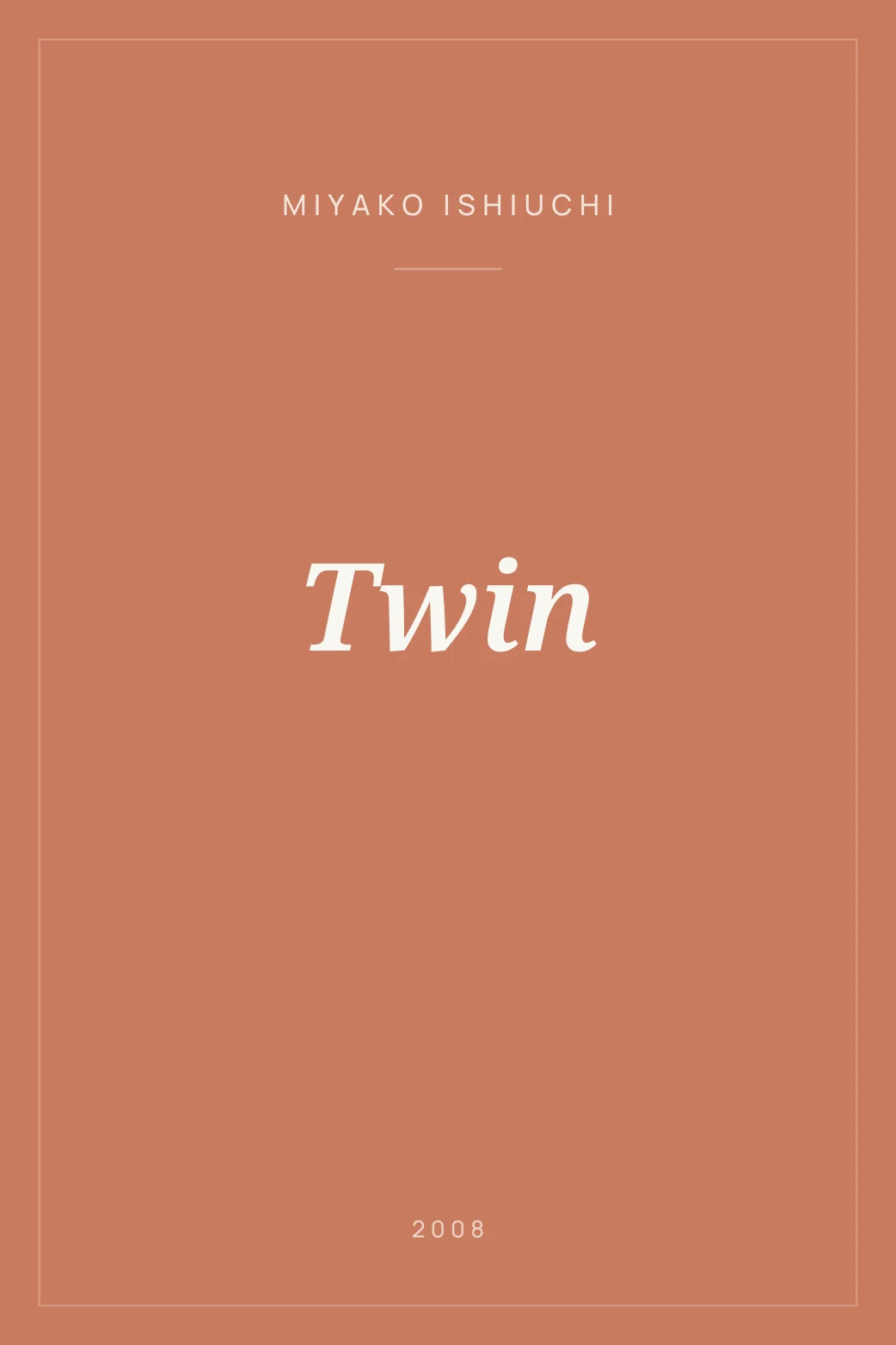 Portada de Twin