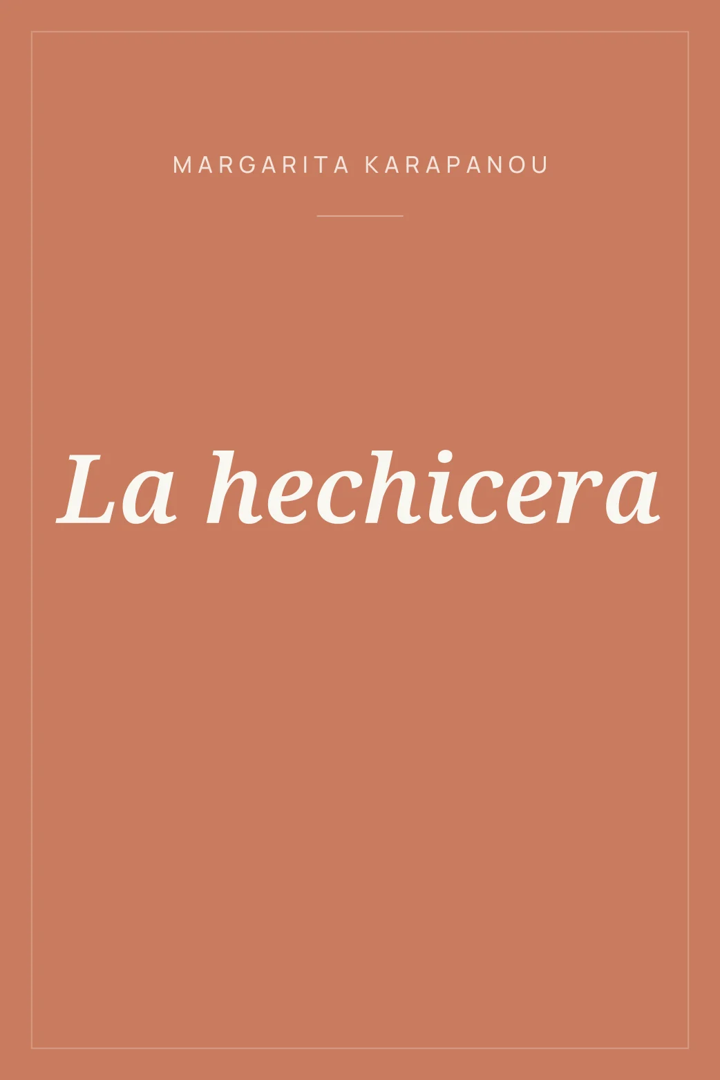 Portada de La hechicera