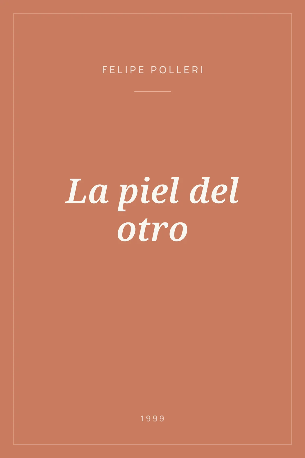 Portada de La piel del otro