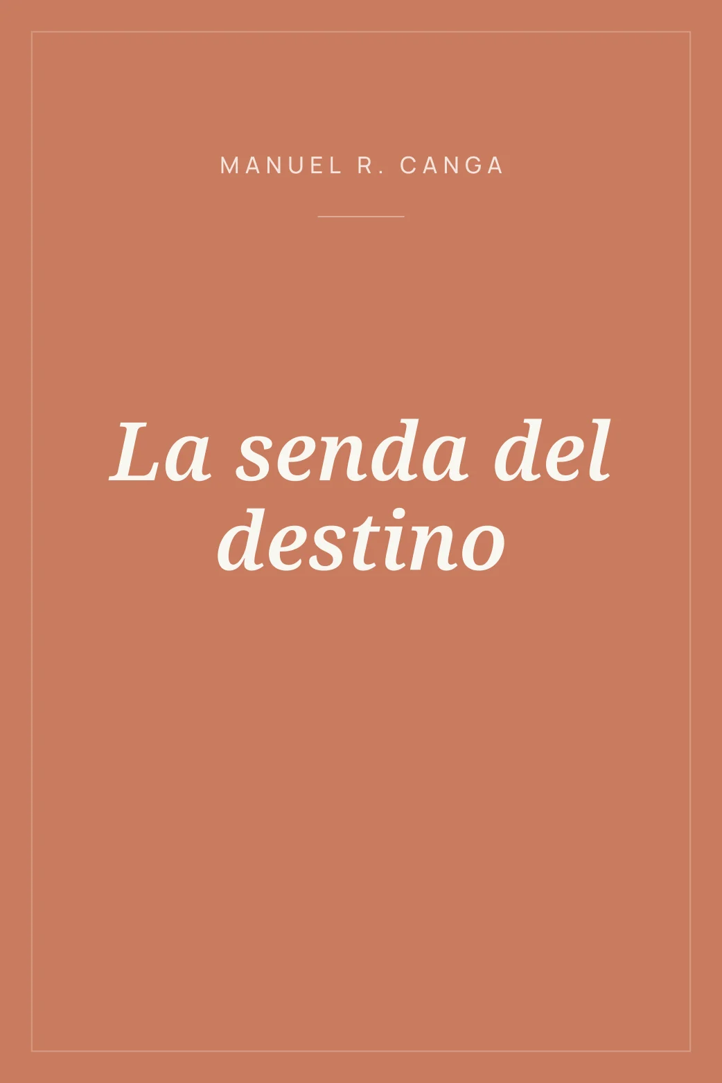 Portada de La senda del destino