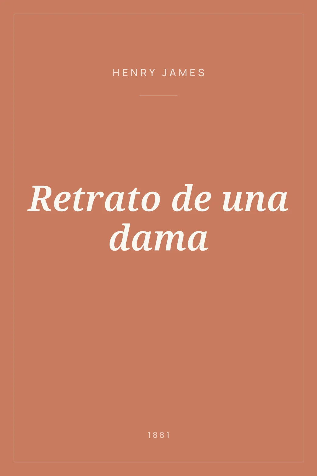 Portada de Retrato de una dama