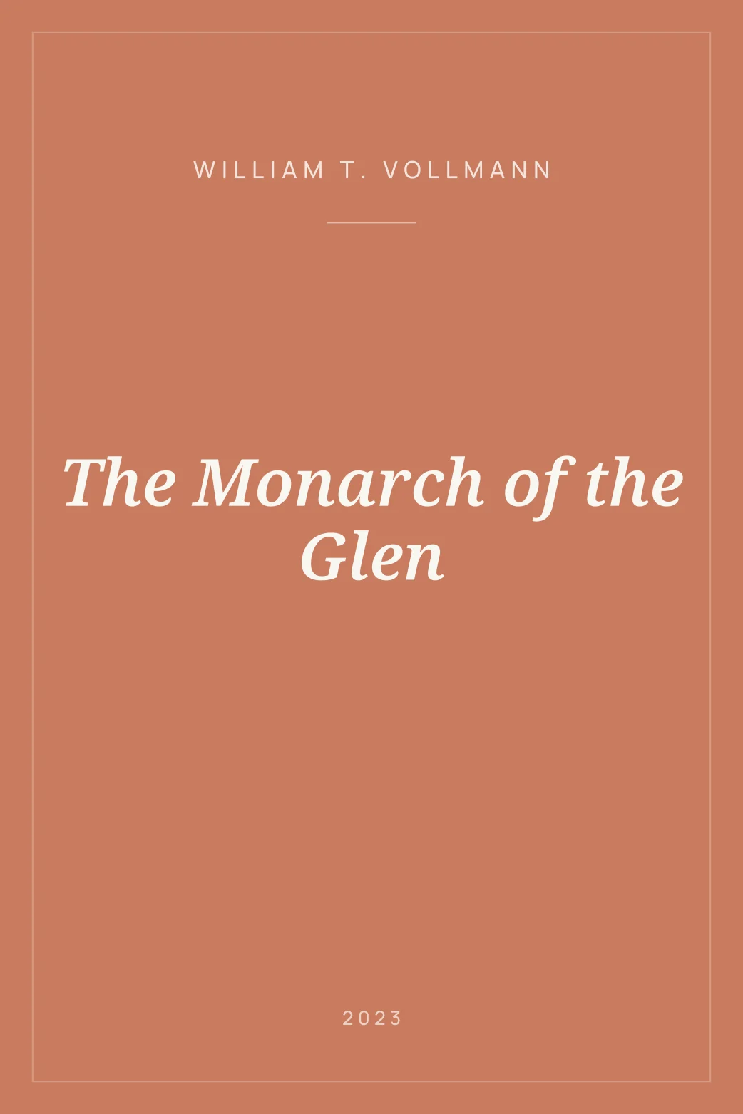 Portada de The Monarch of the Glen