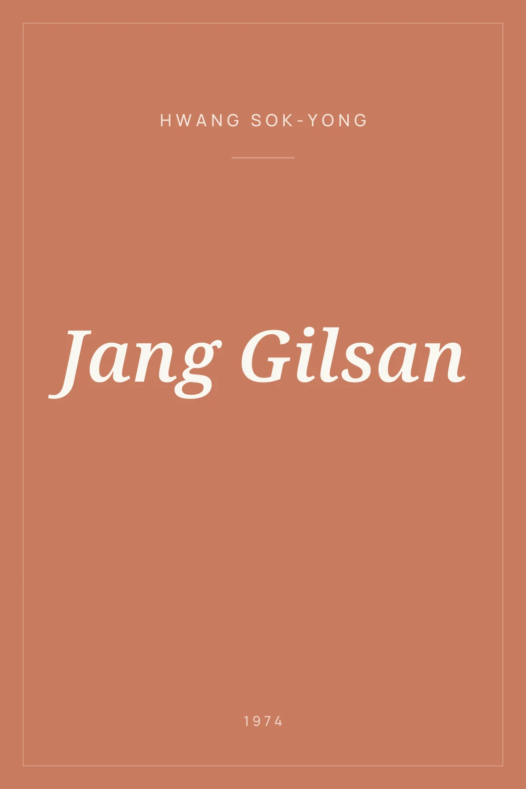 Portada de Jang Gilsan