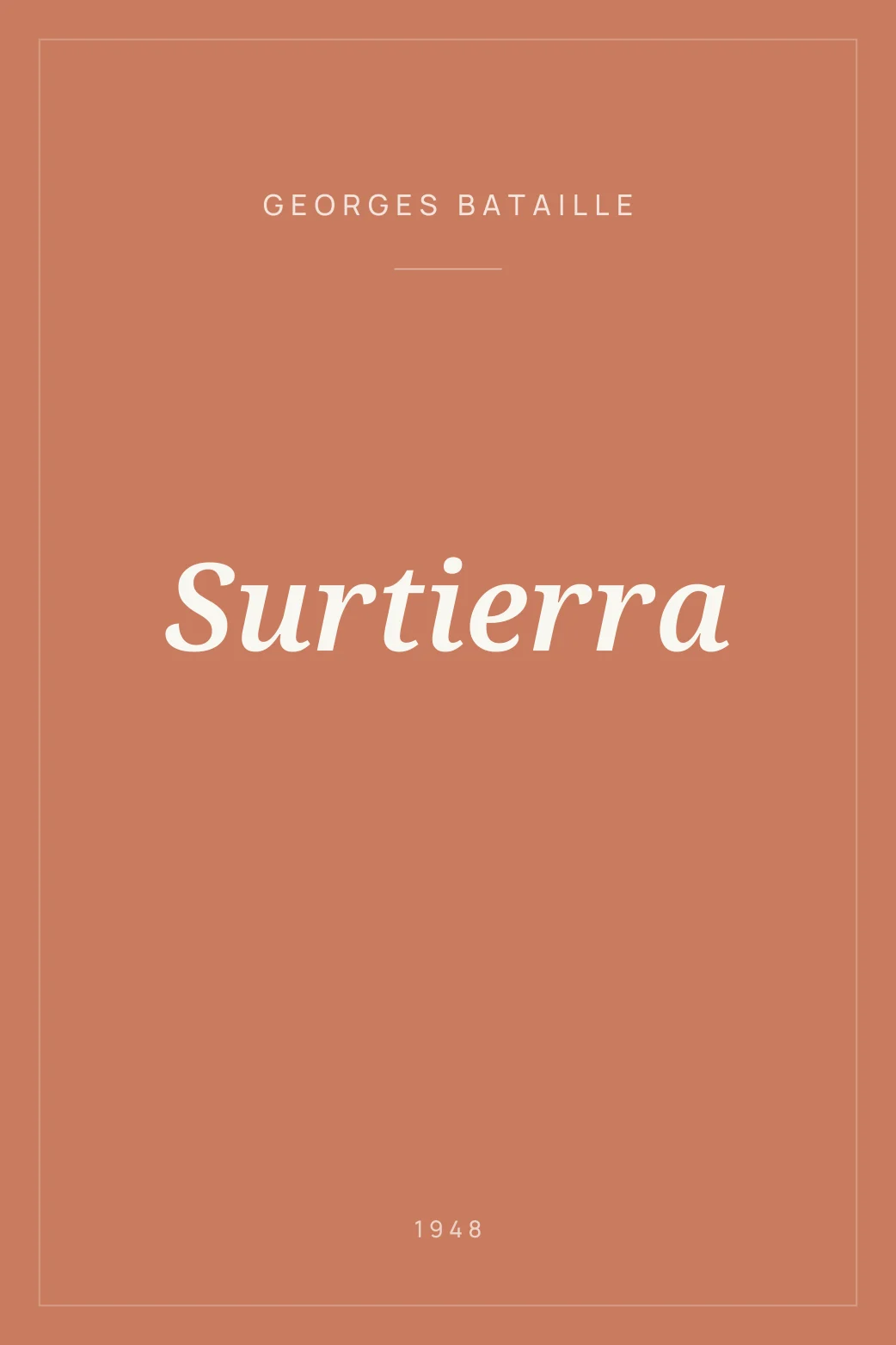 Portada de Surtierra