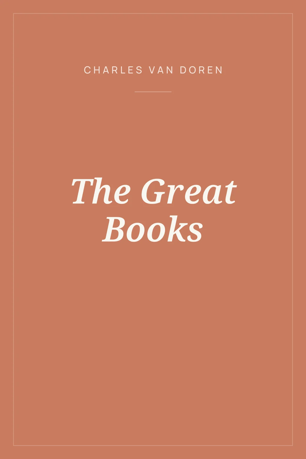 Portada de The Great Books