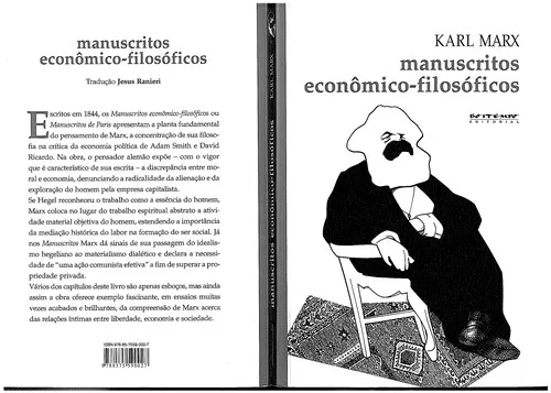 Portada de Manuscritos económico-filosóficos