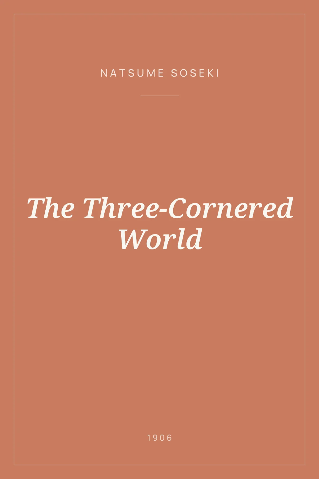 Portada de The Three-Cornered World