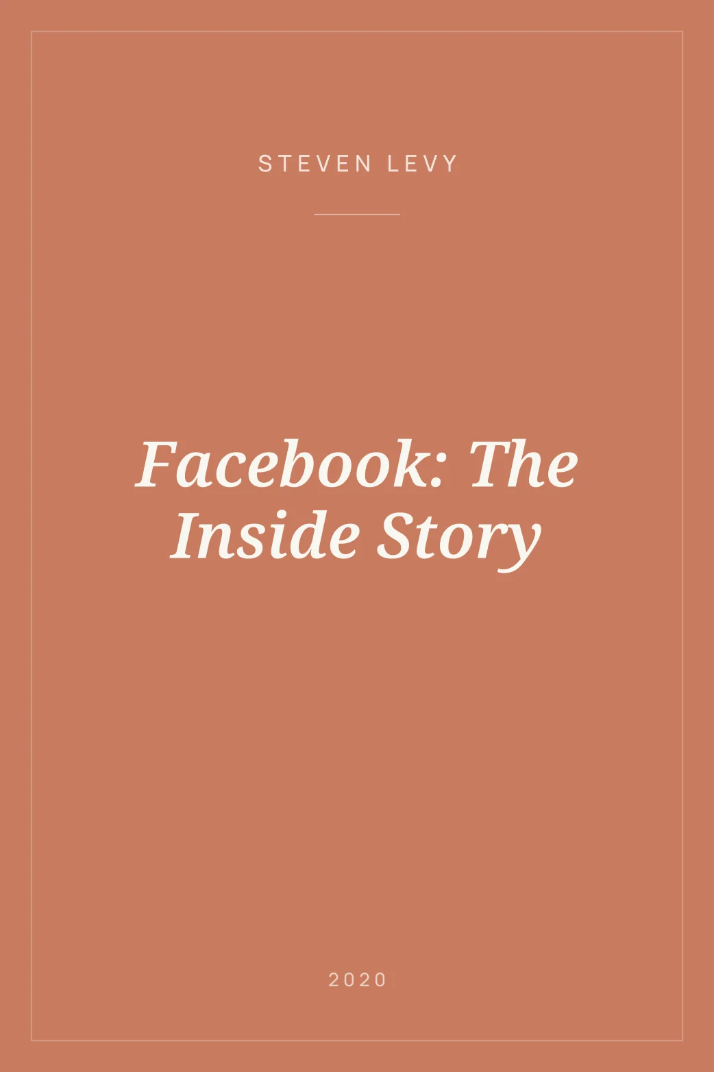 Portada de Facebook: The Inside Story