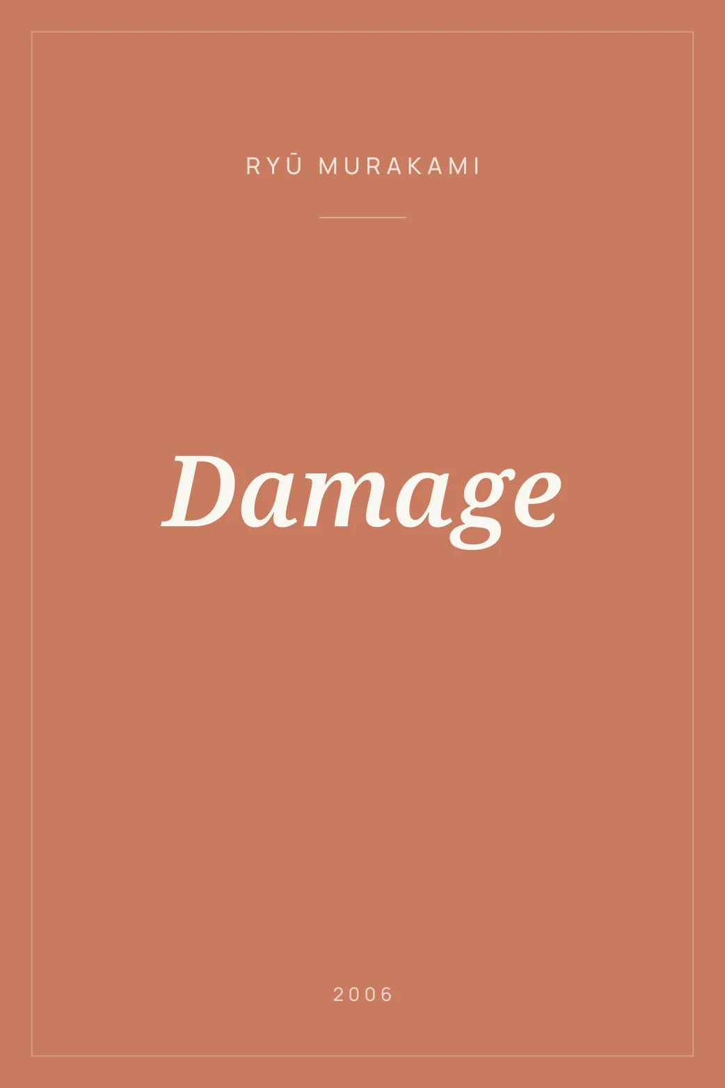 Portada de Damage