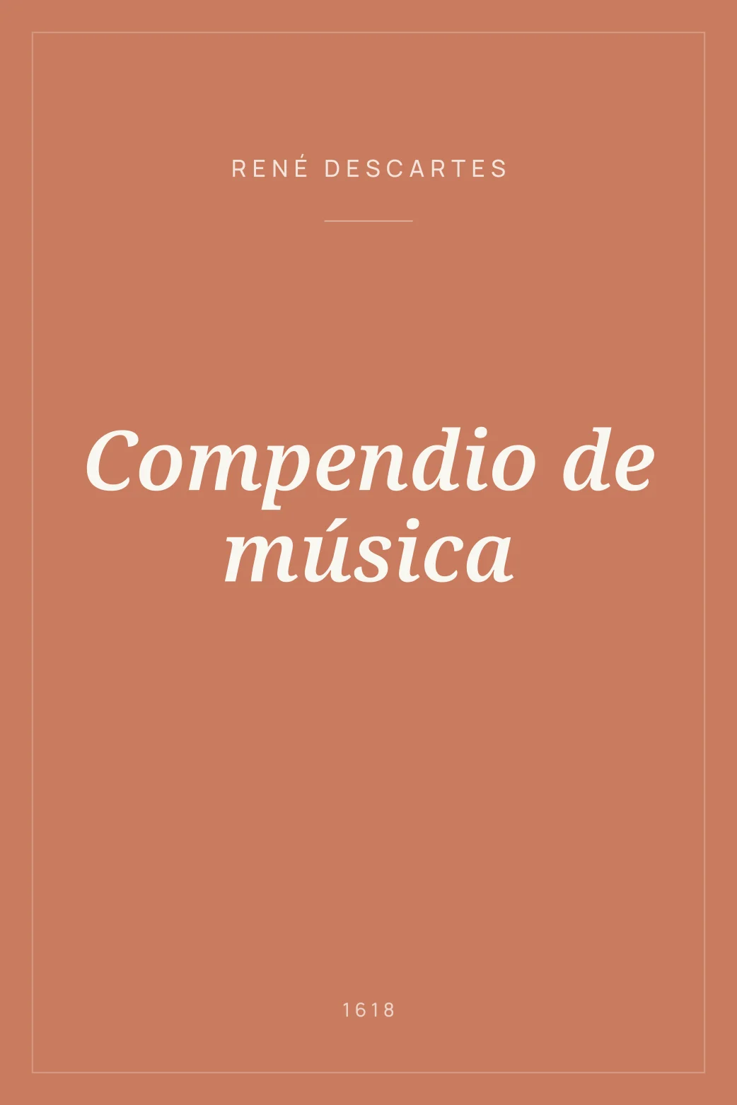 Portada de Compendio de música