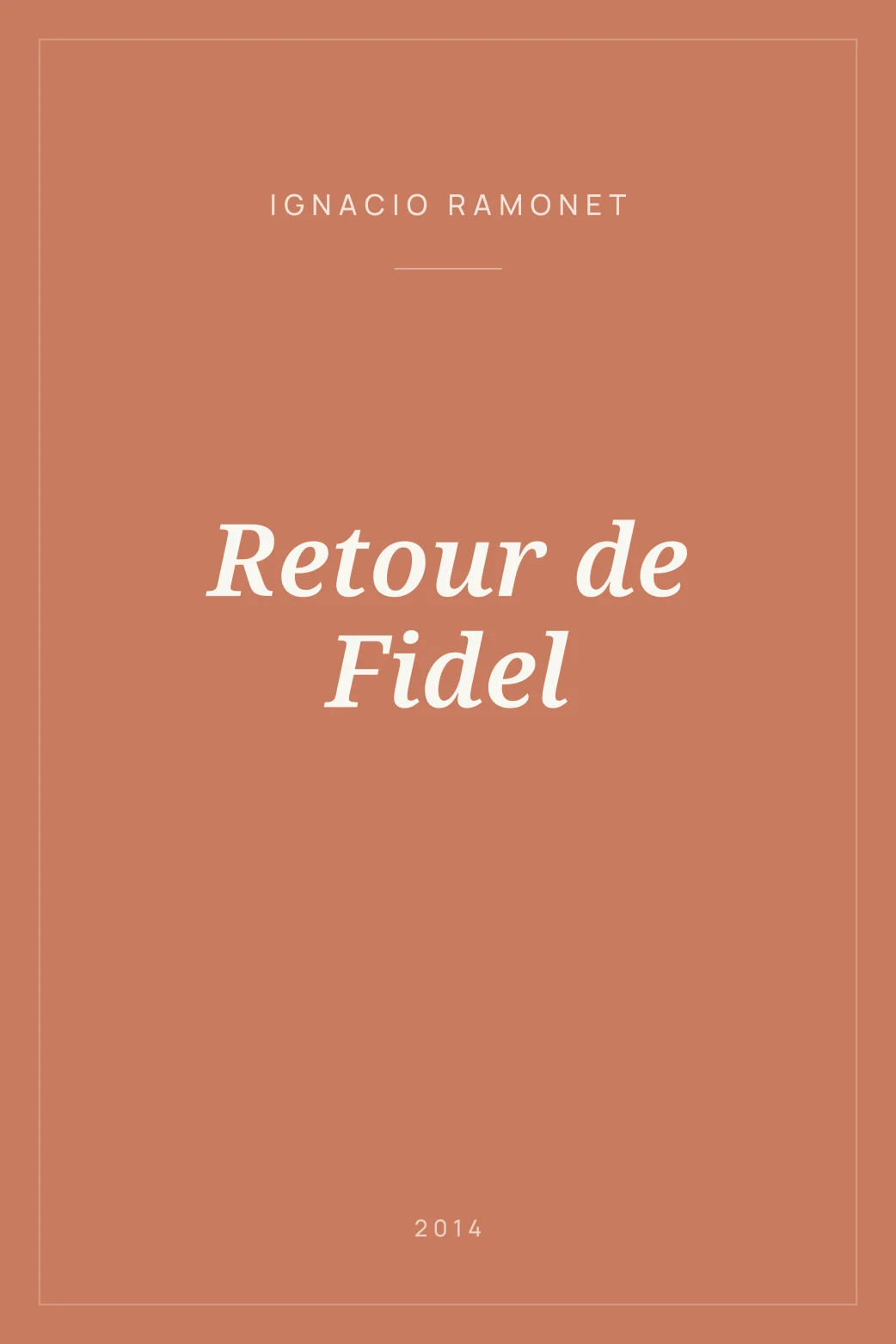 Portada de Retour de Fidel