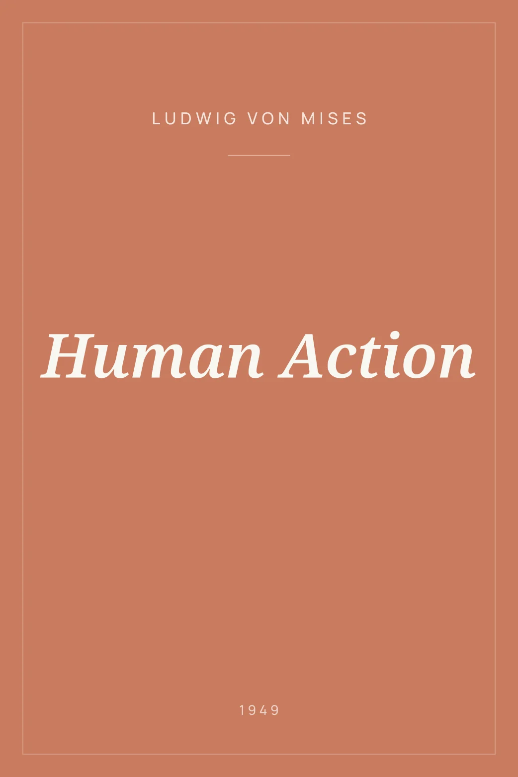 Portada de Human Action