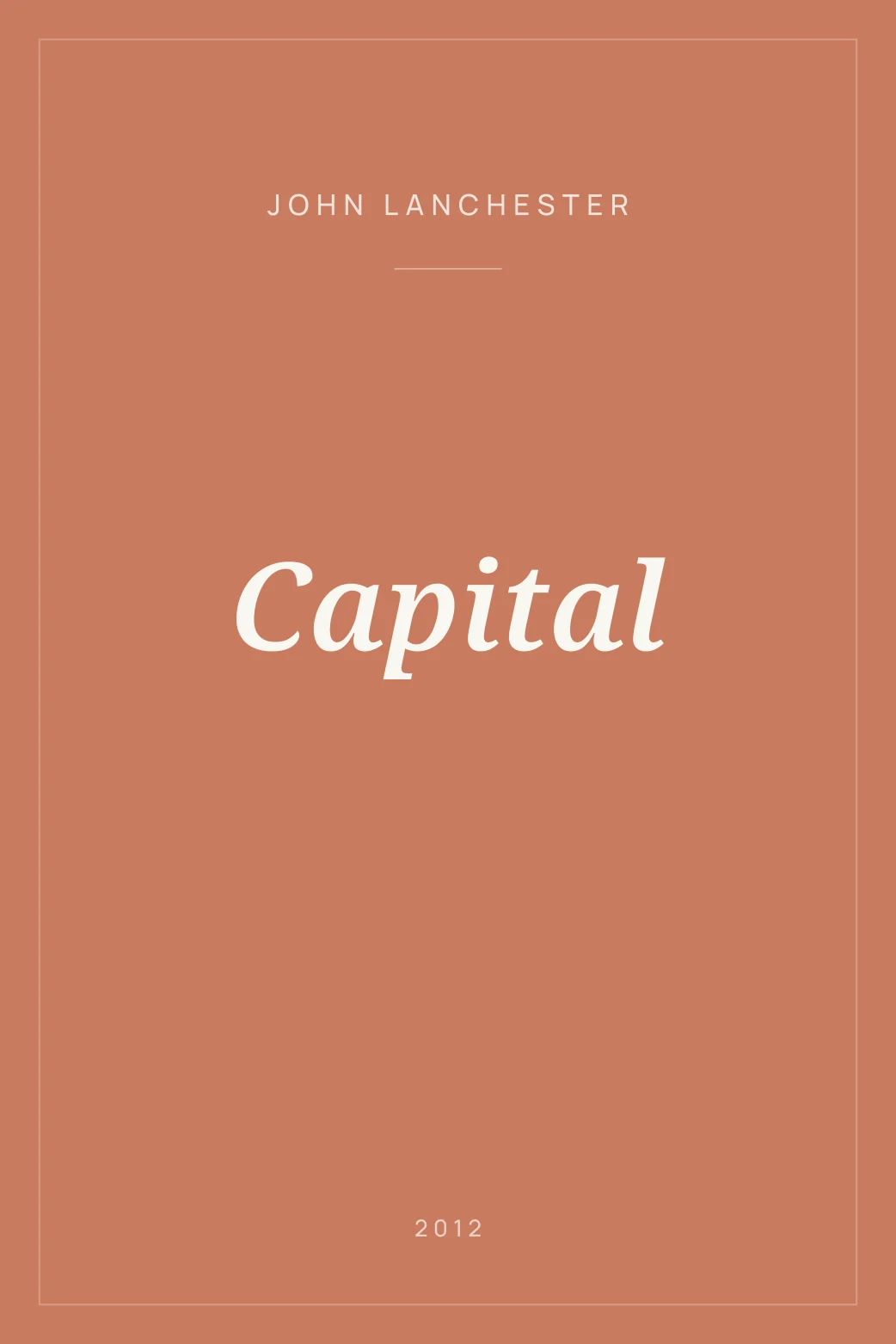 Portada de Capital