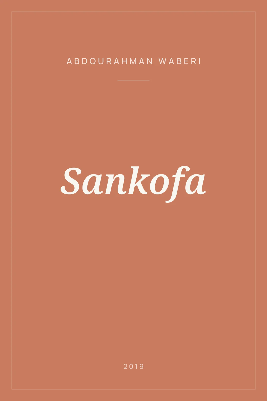 Portada de Sankofa