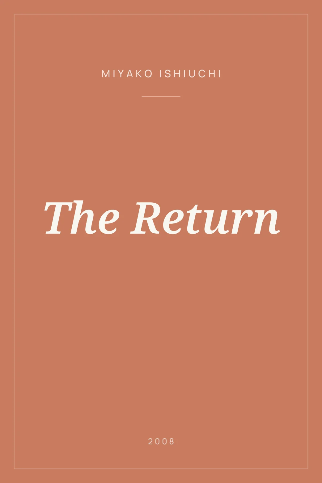 Portada de The Return