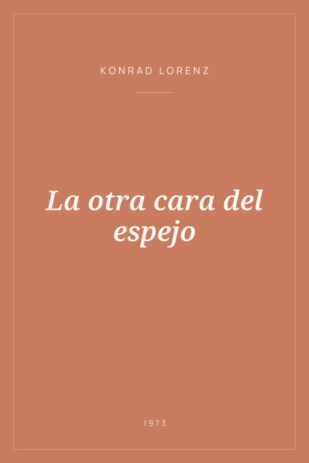 Portada de La otra cara del espejo