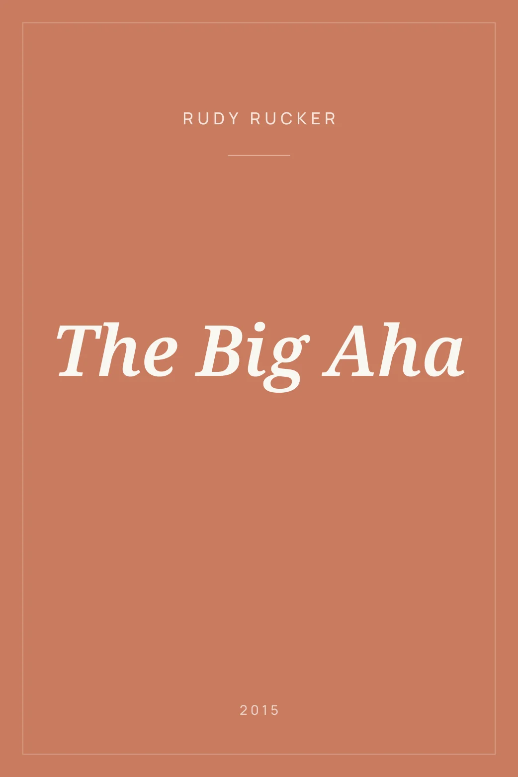 Portada de The Big Aha