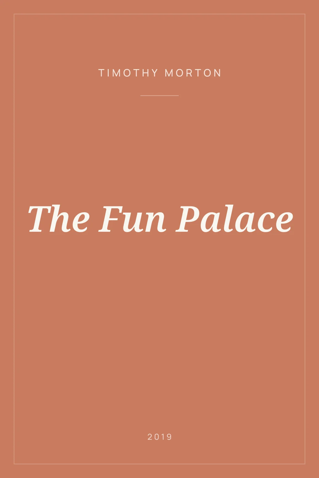 Portada de The Fun Palace