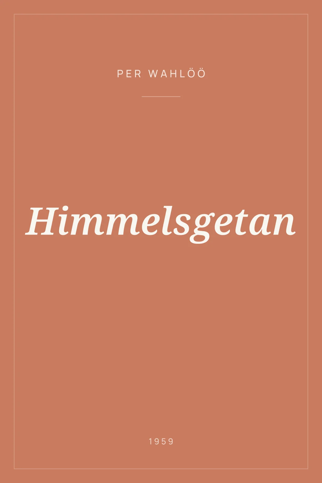 Portada de Himmelsgetan