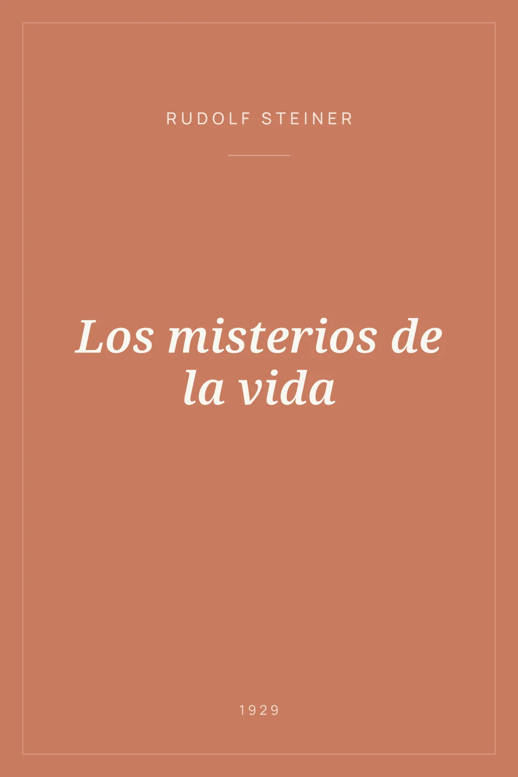 Portada de Los misterios de la vida