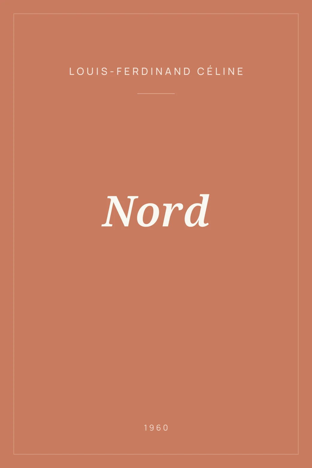 Portada de Nord