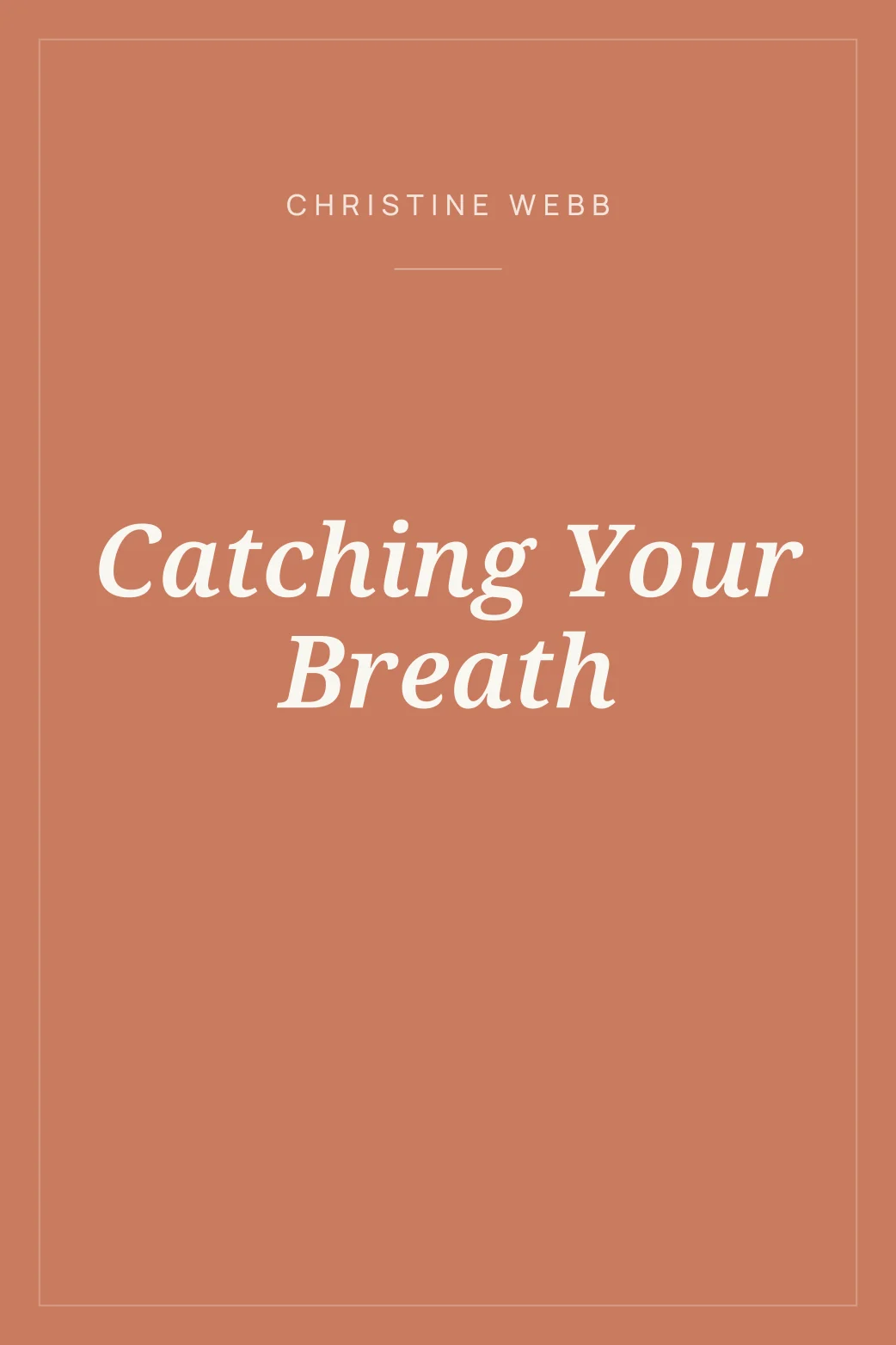 Portada de Catching Your Breath