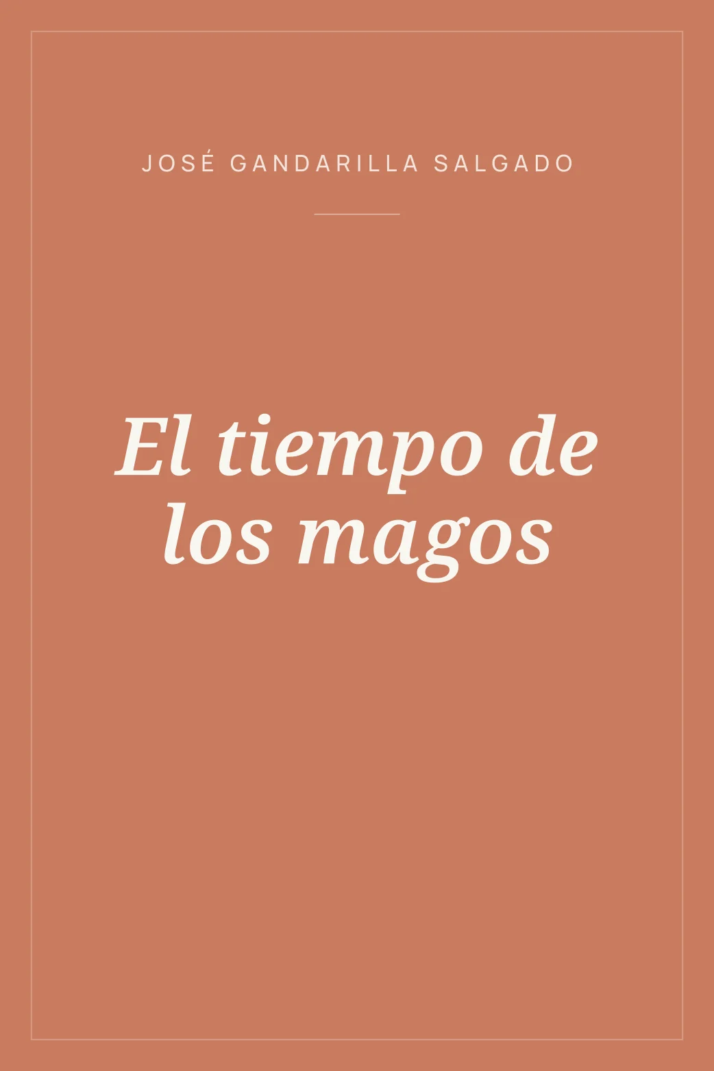 Portada de El tiempo de los magos