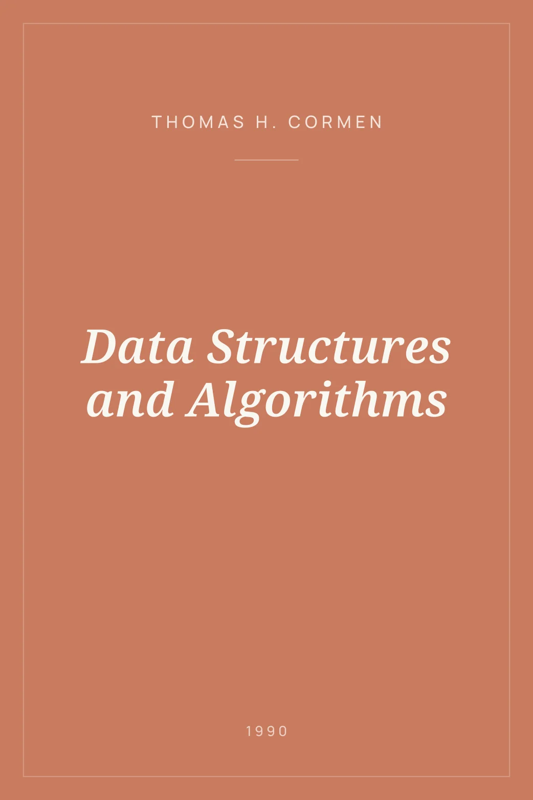Portada de Data Structures and Algorithms