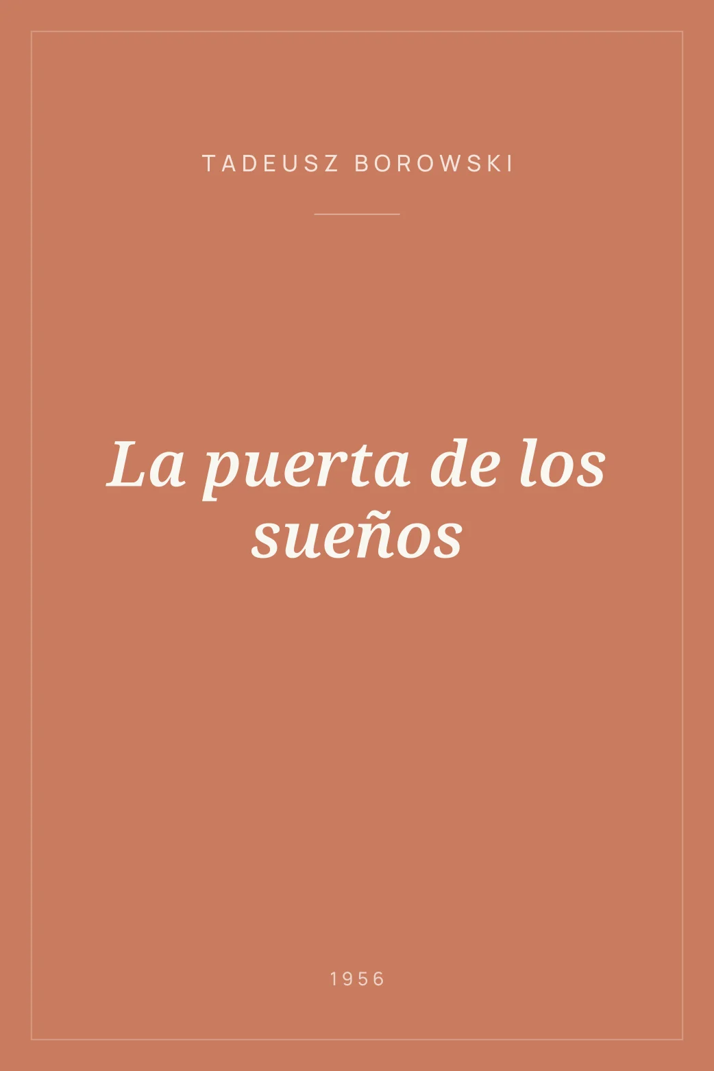 Portada de La puerta de los sueños