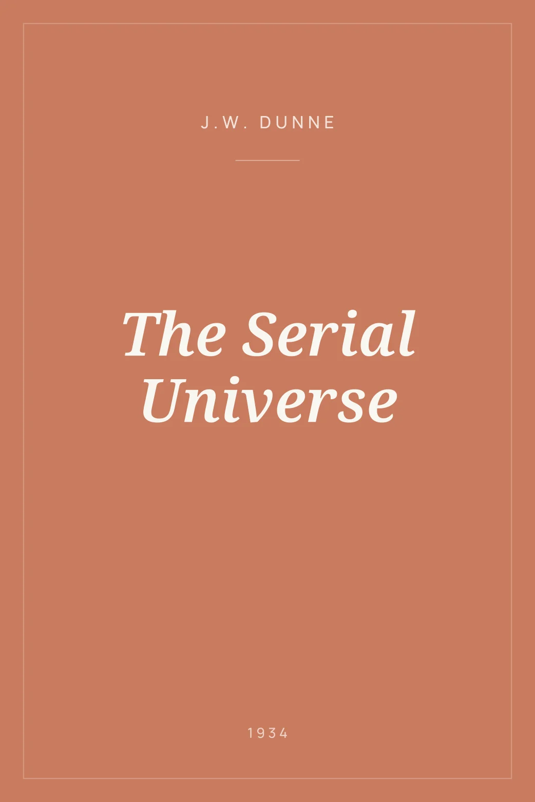 Portada de The Serial Universe