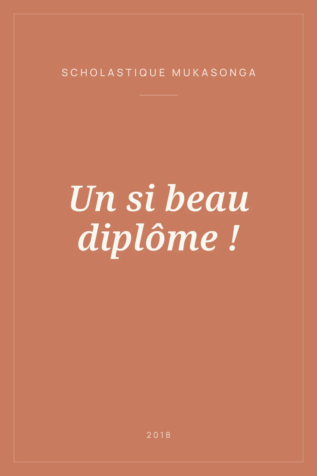 Portada de Un si beau diplôme !