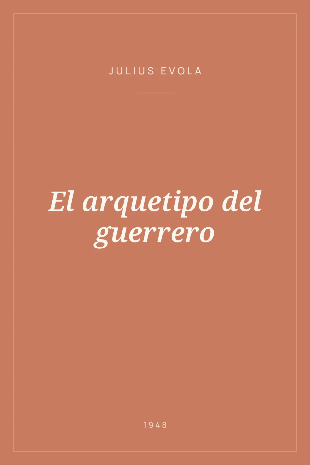 Portada de El arquetipo del guerrero
