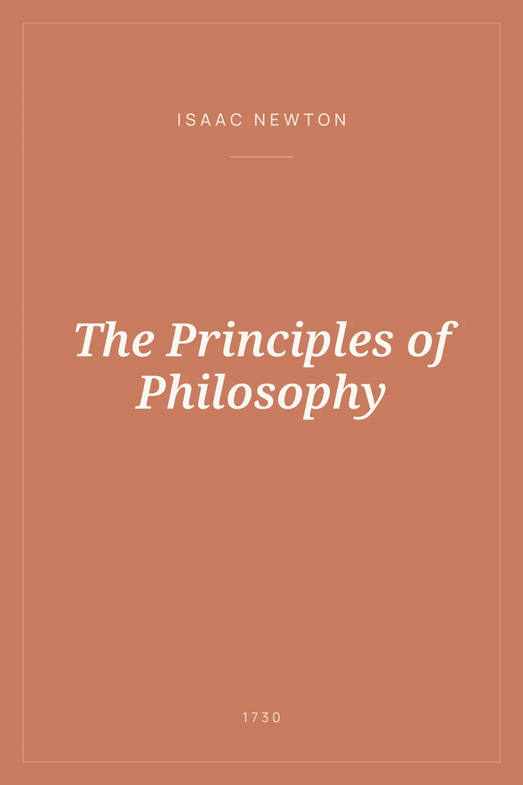 Portada de The Principles of Philosophy