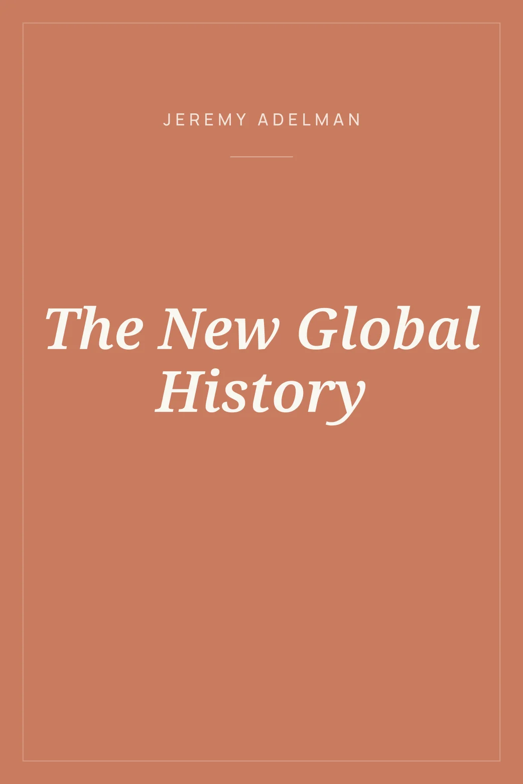 Portada de The New Global History