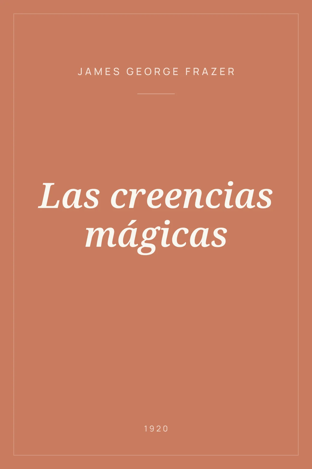 Portada de Las creencias mágicas