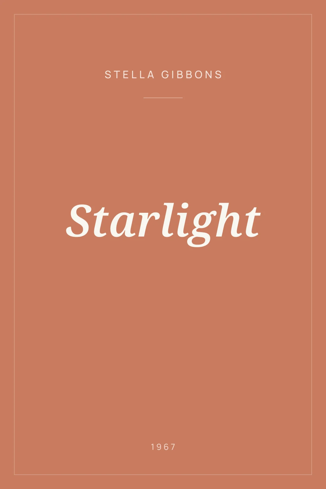 Portada de Starlight