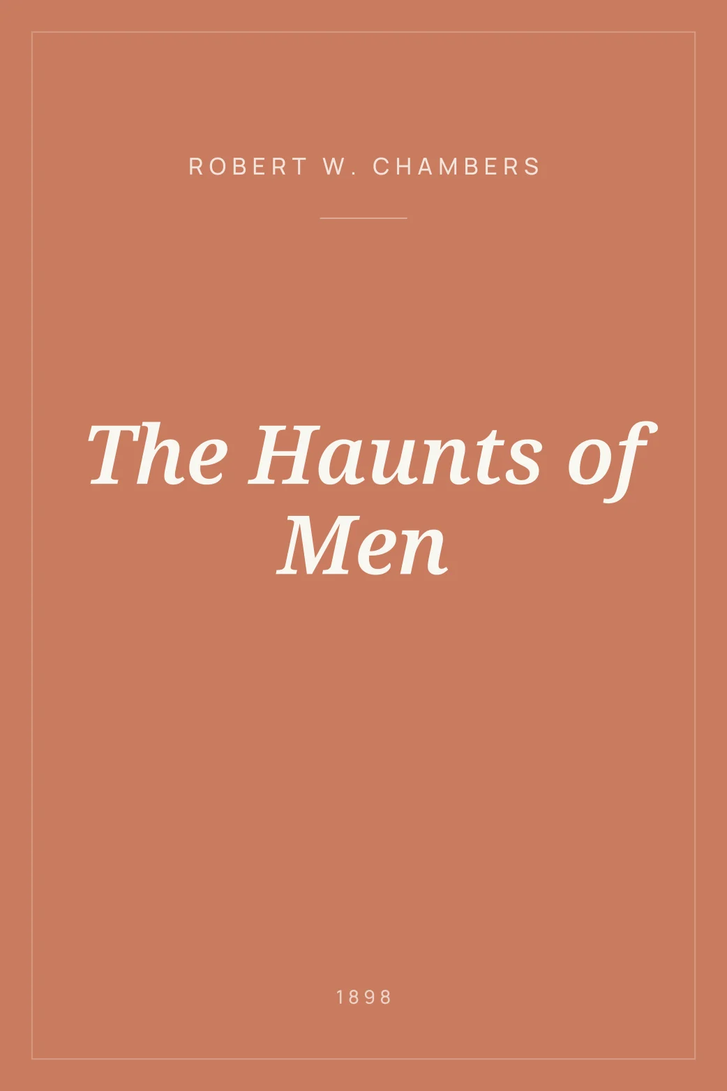 Portada de The Haunts of Men
